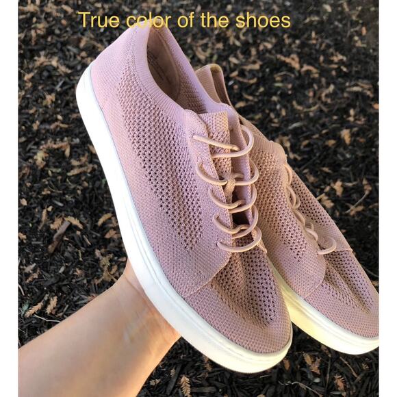 Lane Bryant Tennis Shoes Mesh Pink 9W Textile Upper Slip On Dream Cloud Ladies - Picture 9 of 9